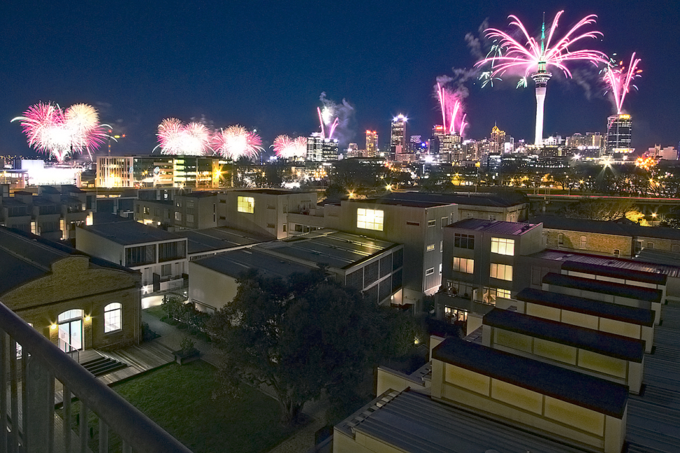 Auckland Rugby Opening Fireworks